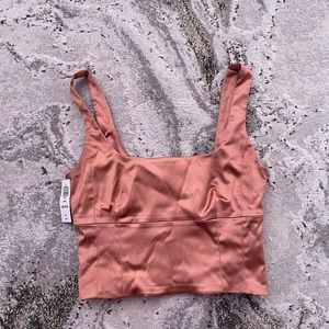 BNWT Aritzia Wilfred Shine Crop Top